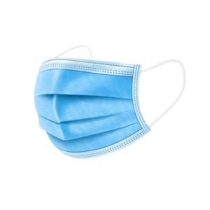 3 Ply MASK BLUE - 50 PER BOX -
