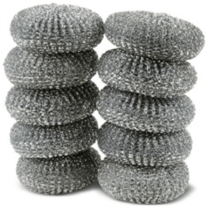 POT SCOURER -SINGLE TIE-