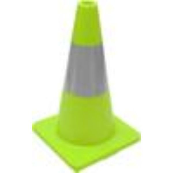 AH4109-1.jpg Road Cone 450mm Yellow Soft PVC