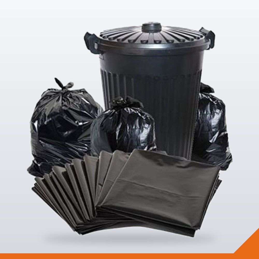 BAG-006-BLK-750X950-P100 Refuse Bag Standard – Black, 750x950mm, 100/Bale