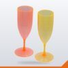 Champagne Glass Plastic – Assorted, Standard, Each