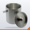 Ice Bucket Double Wall Stainless Steel with Lid – 1L