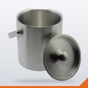 Ice Bucket Double Wall Stainless Steel with Lid – 1L