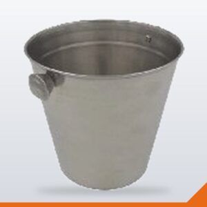 Ice Bucket Stainless Steel Small with Knobs – 1L – Each