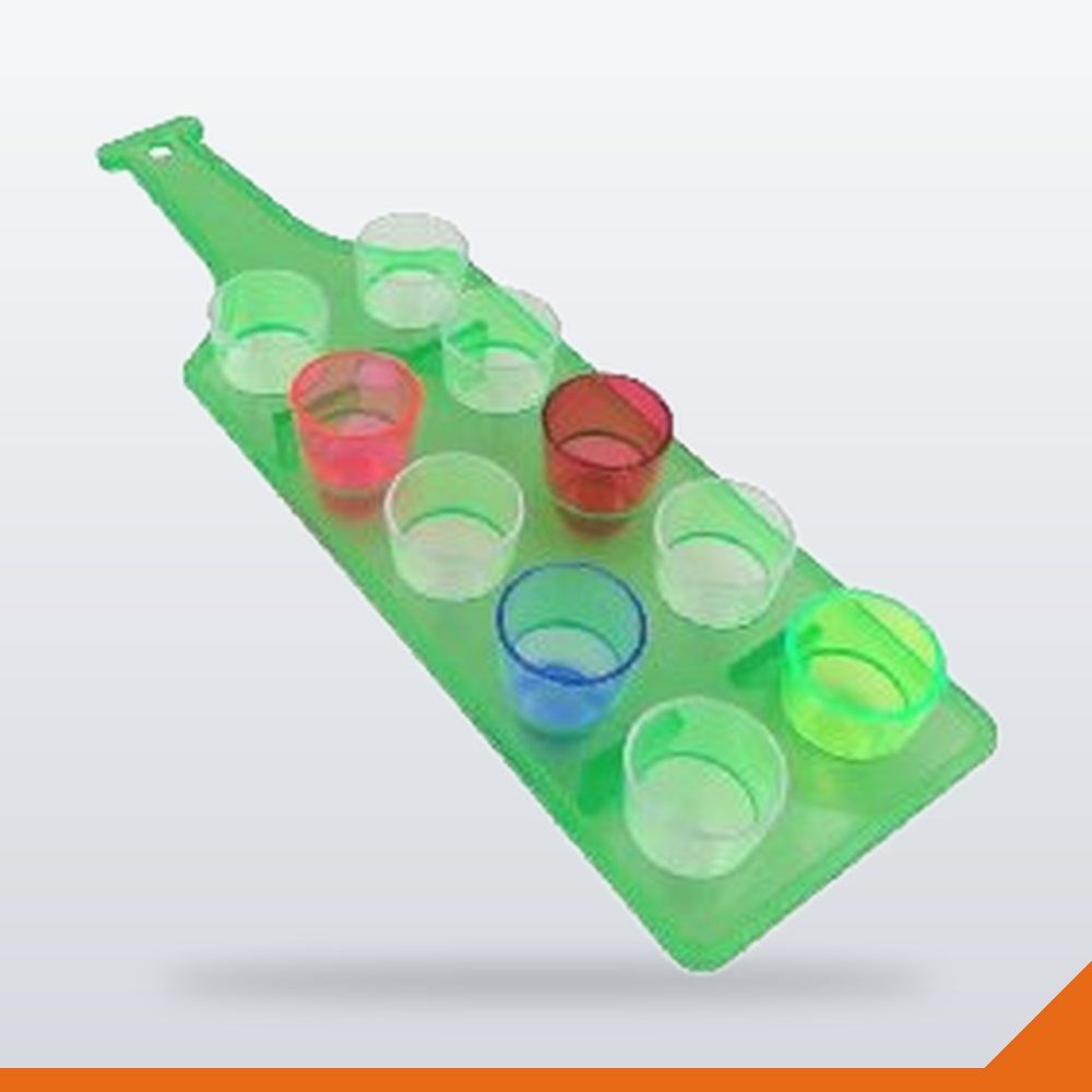 BAR-129 Shooter Tray with Glasses – Each