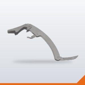Waiters Friend Corkscrew Stainless Steel Curved – Each