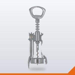 Wing Corkscrew – Silver – Each