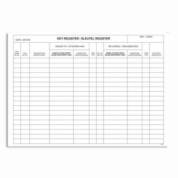 BOOK003.jpg Key Register Entry Book