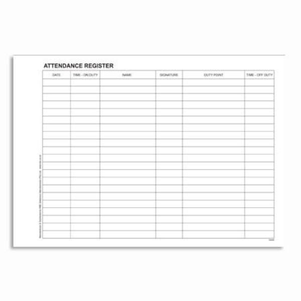 BOOK009.jpg Attendance Register