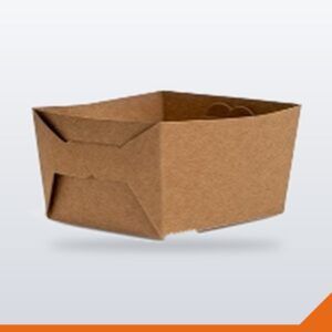 Burger Box – Kraft, 95x95x60mm, 50/Pack