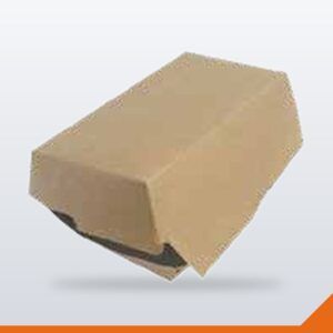 Burger Clamshell – Kraft, 120x120x100mm