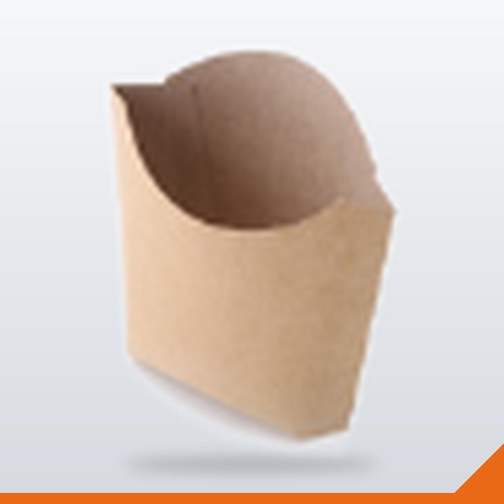 BOX-027-KFT-90 Chip Box – Kraft, 90mm, 1000/Carton