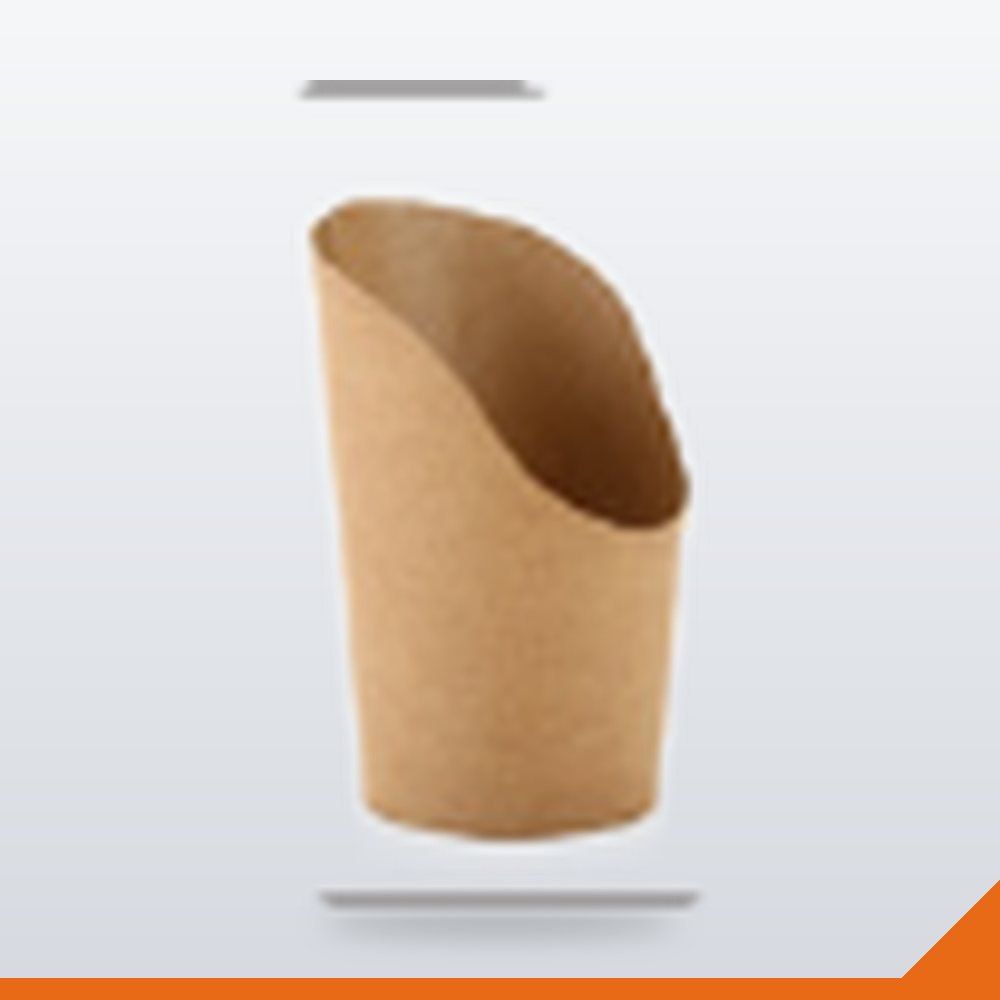 BOX-030-KFT-350ML Chip Cup – Kraft, 350ml