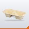 Cup Carry Tray Bamboo Pulp – 2 cup, 180/Box