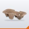 Cup Carry Tray Paper Pulp – 2 cup, 180/Box