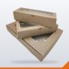 Doughnut Box with Window – Kraft, 12 cavity