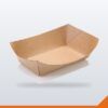Food Tray – Kraft, 105mm, 500/Carton