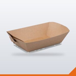 Food Tray Flat Pack Bio – Assorted, 170mm