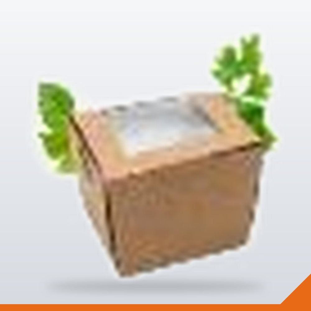 BOX-081-KFT-80X80X80-P50 Muffin Box with Window – Kraft, 80x80x80mm, 50/Pack