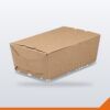 Picnic Box Flat Pack – Kraft, 130mm