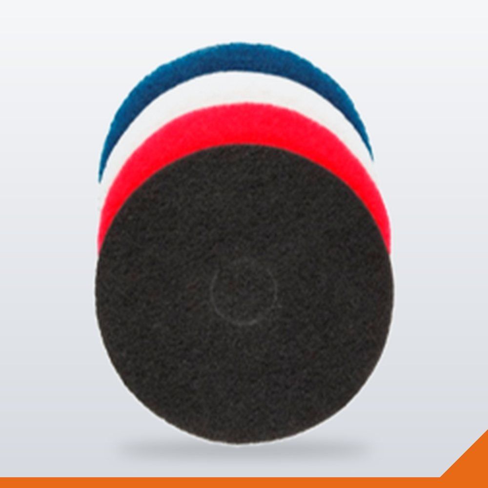 CEQ-041-BUF-RED-400 Floor Pad – Buff, Red, 400mm, Each