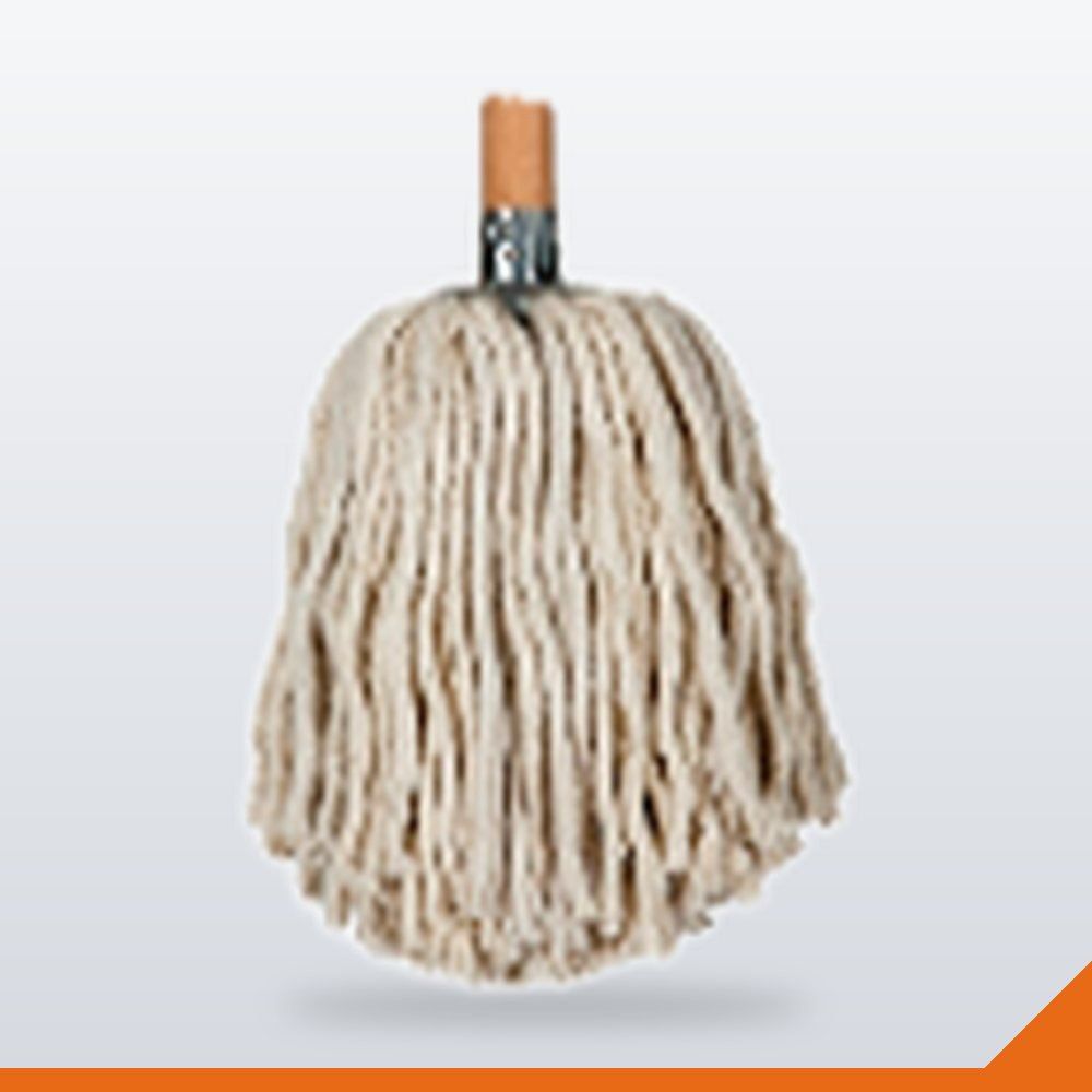 CEQ-054-DMSPH-400G Mop Complete – Drop Metal Socket Pine Handle, 400g