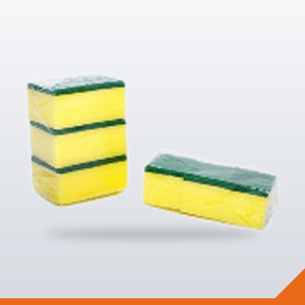 CEQ-078-AST-110X80-P1 Sponge Scourer – Assorted, 110x80mm, Each
