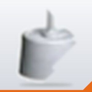 Toilet Brush Set – Round, Grey