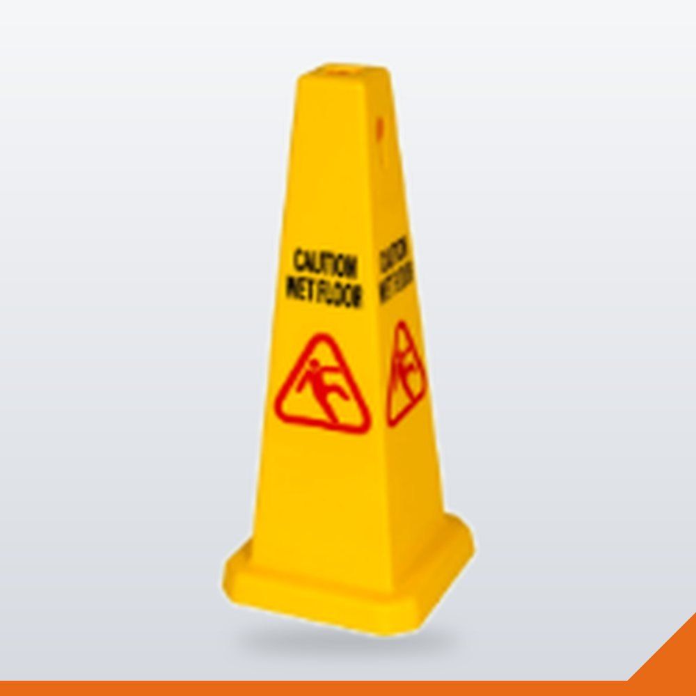 CEQ-093-C-AST-650 Wet Floor Sign – Cone, Assorted, 650mm