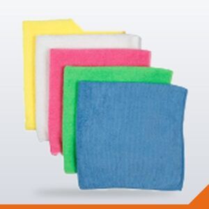 Microfibre Cloth – HD, Blue, 380x380mm, Each