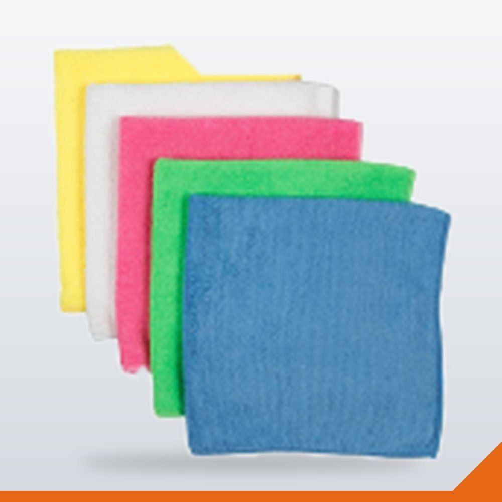 CLW-013-H-BLU-380X380 Microfibre Cloth – HD, Blue, 380x380mm, Each