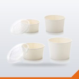 Noodle Tub – Black, 350ml, 500/Carton
