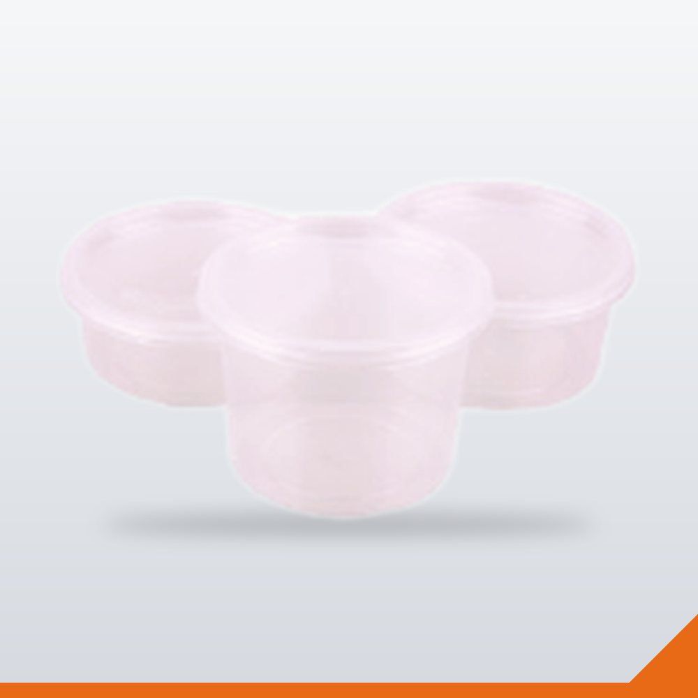 CON-035-CLR-250ML-P500 Plastic Tub – Assorted, 100ML, Standard pack