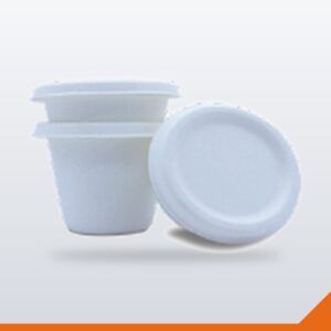 Portion Cup Lid PLA – Assorted, 68mm, 2000/Carton