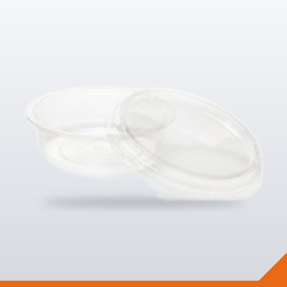 CON-048-CLR-76-P1000 Portion Cup Lid PLA – Clear, 76mm, 1000/Carton