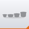 Portion Cup with Lid – Clear, 100ML, 1000/Pack
