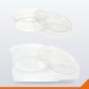 Salad Bowl Lid PLA – Clear, 143mm, 600/Carton
