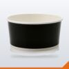 Salad Bowl Paper – Black, 1000ml, 50/Pack