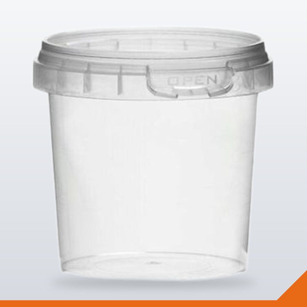 CON-078-500ML Tamper Proof Bucket with Lid – 500ml – 10/Pack