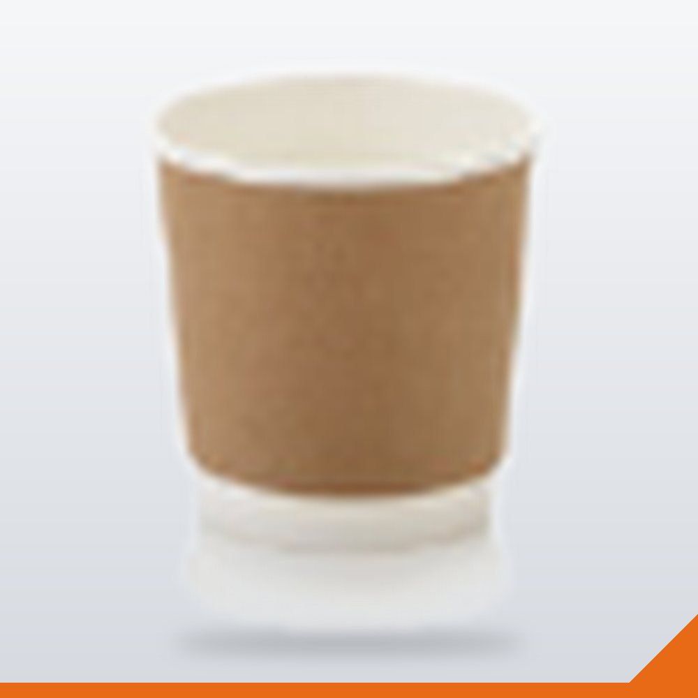 CUP-004-BLK-100ML Coffee Cup Double Wall – Assorted, 350ml, 100/Pack