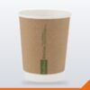Coffee Cup Double Wall Bio – Kraft, 250ml