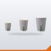Coffee Cup Ripple Wall PLA – Grey, 250ml