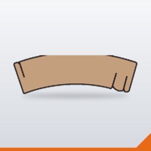 Cup Sleeve – Kraft, 250-500ml, 500/Pack