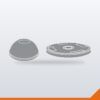 Smoothie Cup Lid Dome X-Hole PLA – 98mm – 1000/Carton