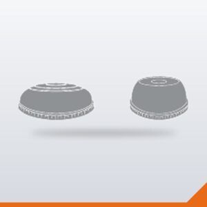 Smoothie Cup Lid Dome Solid PP – 94mm, 500/Carton