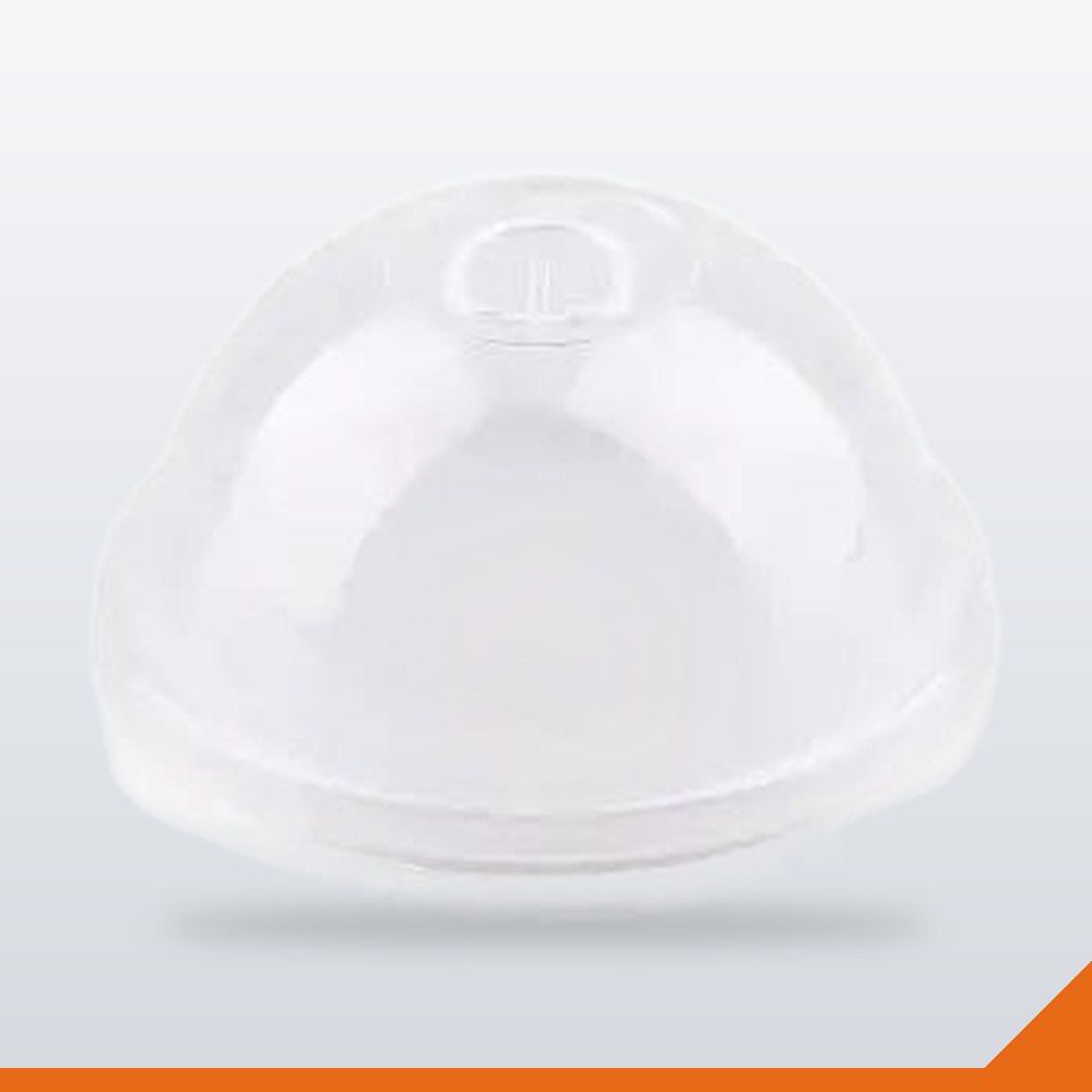 CUP-068-CLR-90 Smoothie Cup Lid Multifit Dome PET Robust – Clear 90mm – 1000/Carton