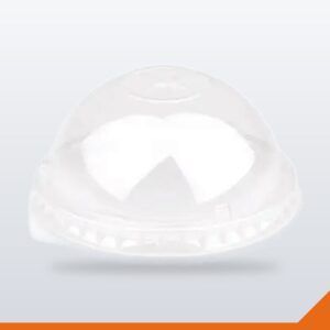 Smoothie Cup Lid X-Hole PET Robust – Clear 90mm – 1000/Carton