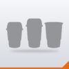 Smoothie Cup PP Robust – Clear, 250ml