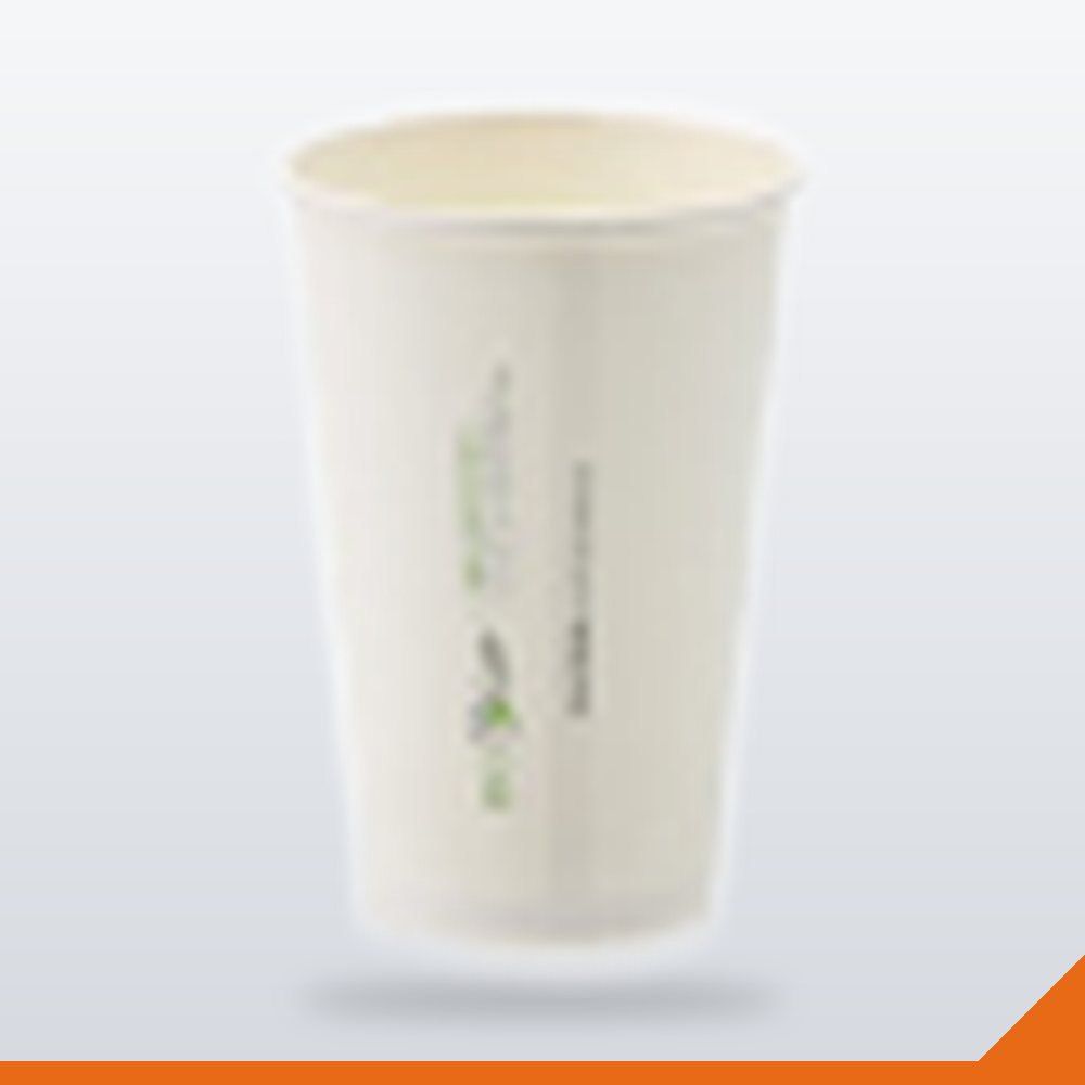 CUP-081-WHT-175ML Vending Cup PLA Bamboo – 175ml – 1000/Carton