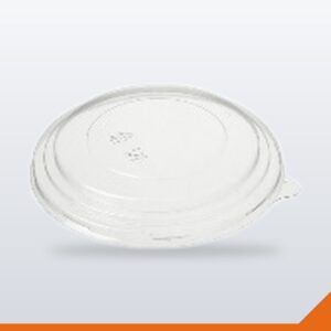 Bagasse Bowl Lid PET – Clear 500ml – 200/Pack